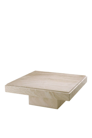 Square Travertine Coffee Table | Eichholtz Sartoria | Oroa.com
