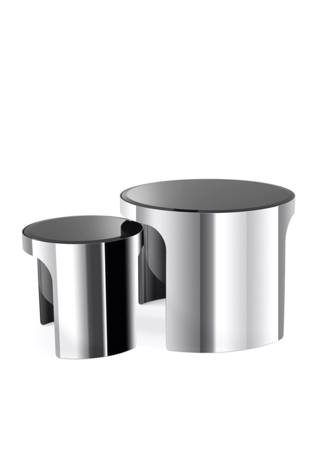 Bevelled Glass Side Tables (2) | Eichholtz Piemonte | Oroa.com