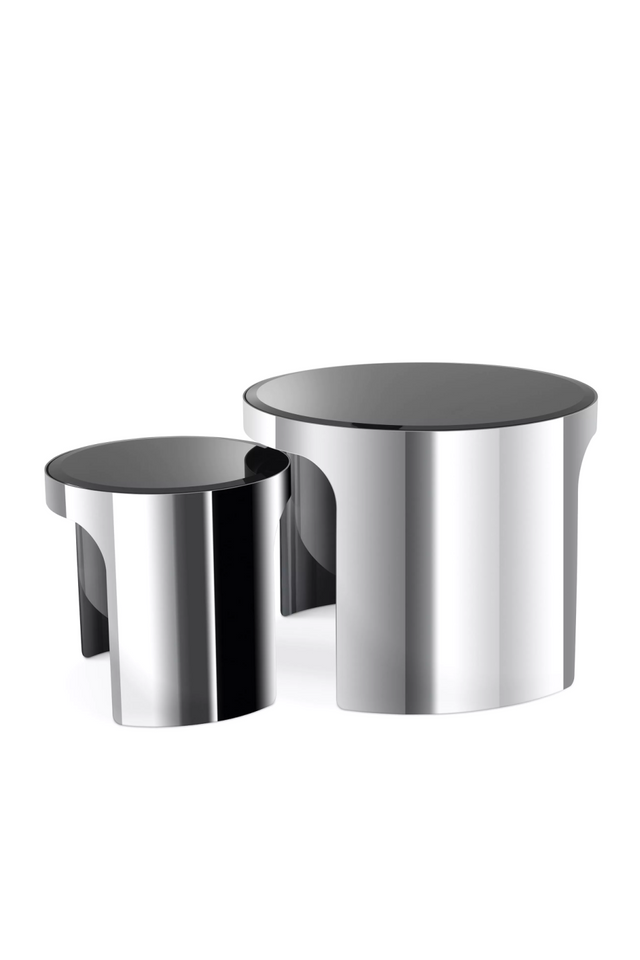 Bevelled Glass Side Tables (2) | Eichholtz Piemonte | Oroa.com