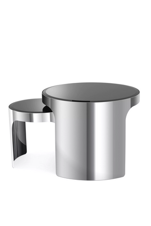 Bevelled Glass Side Tables (2) | Eichholtz Piemonte | Oroa.com