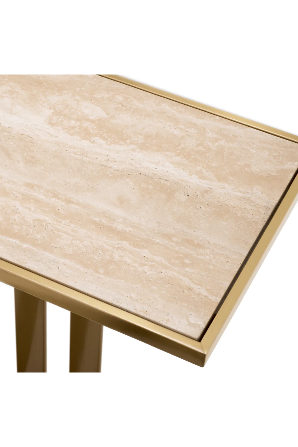  Travertine Modern Console Table | Eichholtz Beau Deco | Oroa.com