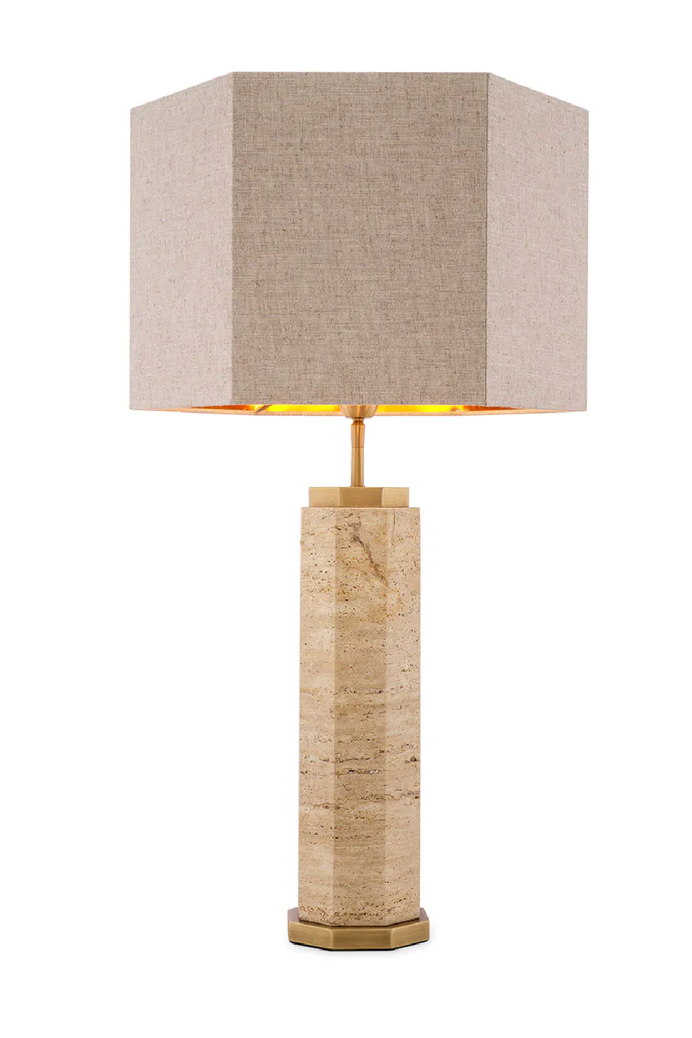 Modern Travertine Table Lamp | Eichholtz Newton | Oroa.com