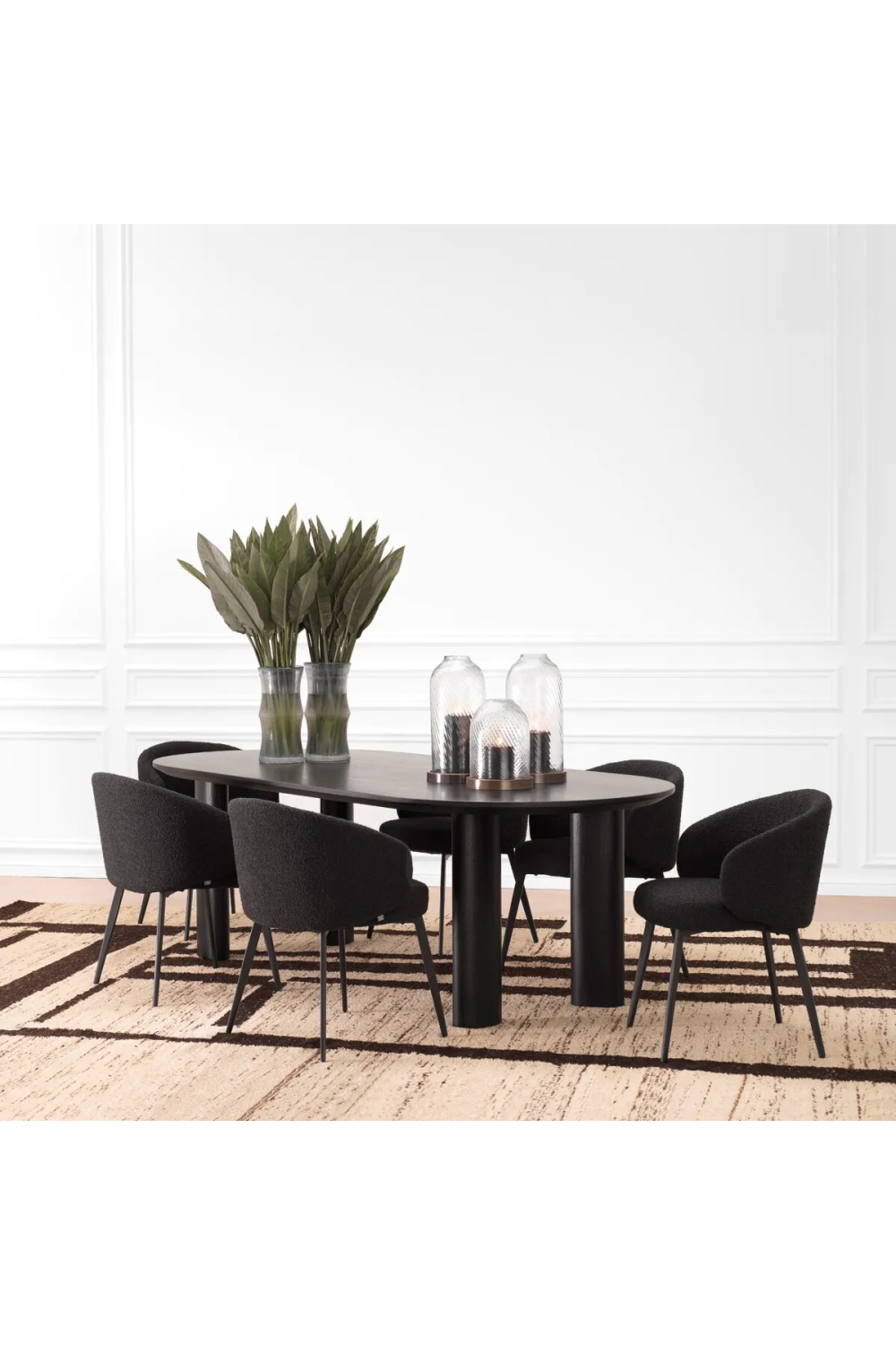 Oak Oval Dining Table S | Eichholtz Mogador | Oroa.com