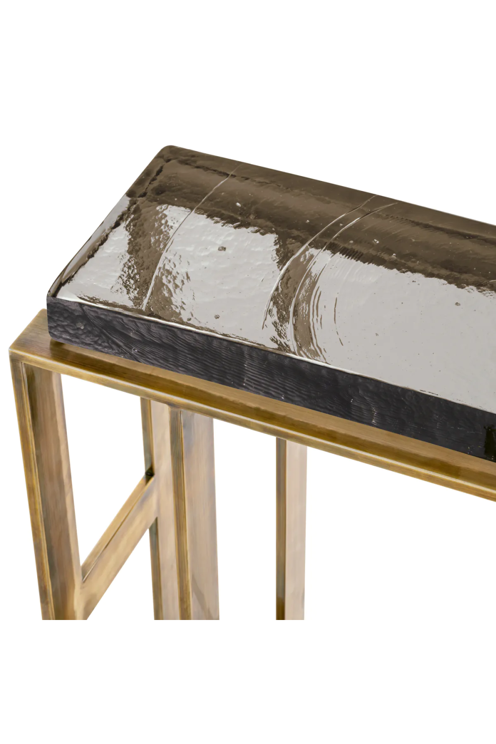 Vintage Brass End Table | Eichholtz Pierre | Oroa.com