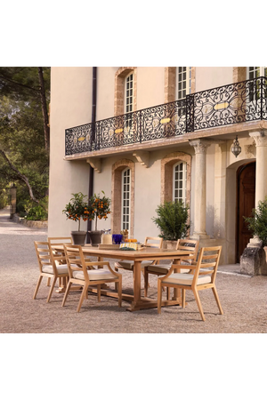 Rectangular Outdoor Dining Table | Eichholtz Bell Rive | Oroa.com