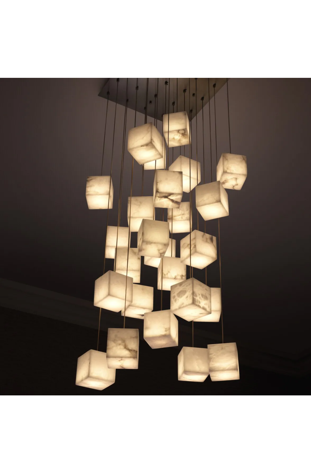 Alabaster Blocks Chandelier | Eichholtz Duboce | Oroa.com
