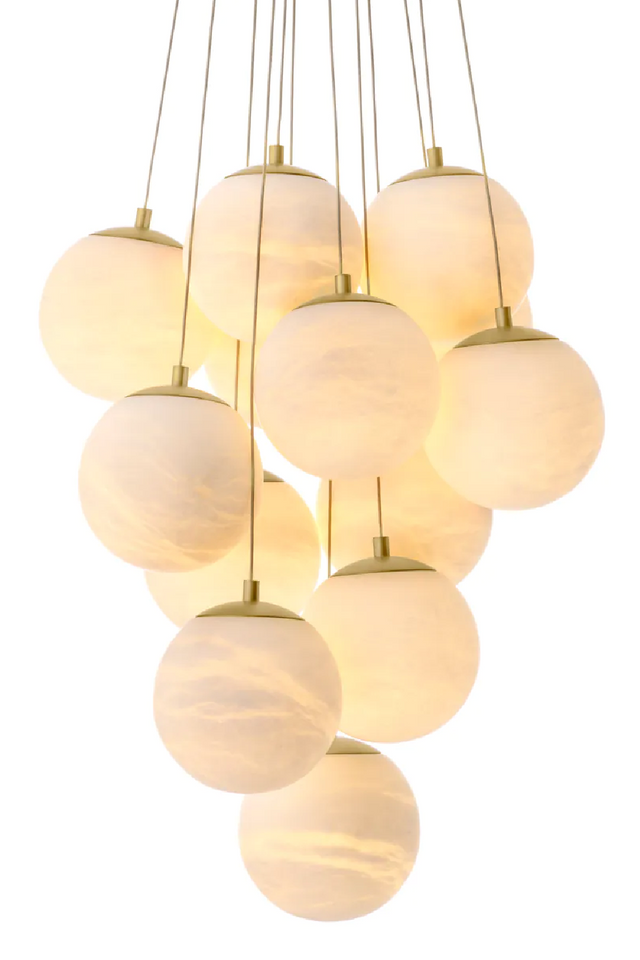 Clustered Alabaster Chandelier | Eichholtz Sphinx | Oroa.com