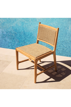 Natural Weave Outdoor Dining Chair | Eichholtz Pivetti | Oroa.com