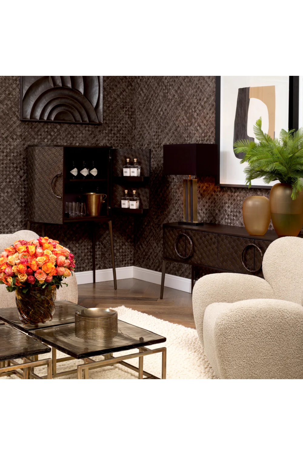 Woven Oak Dresser | Eichholtz Nilsson | Oroa.com