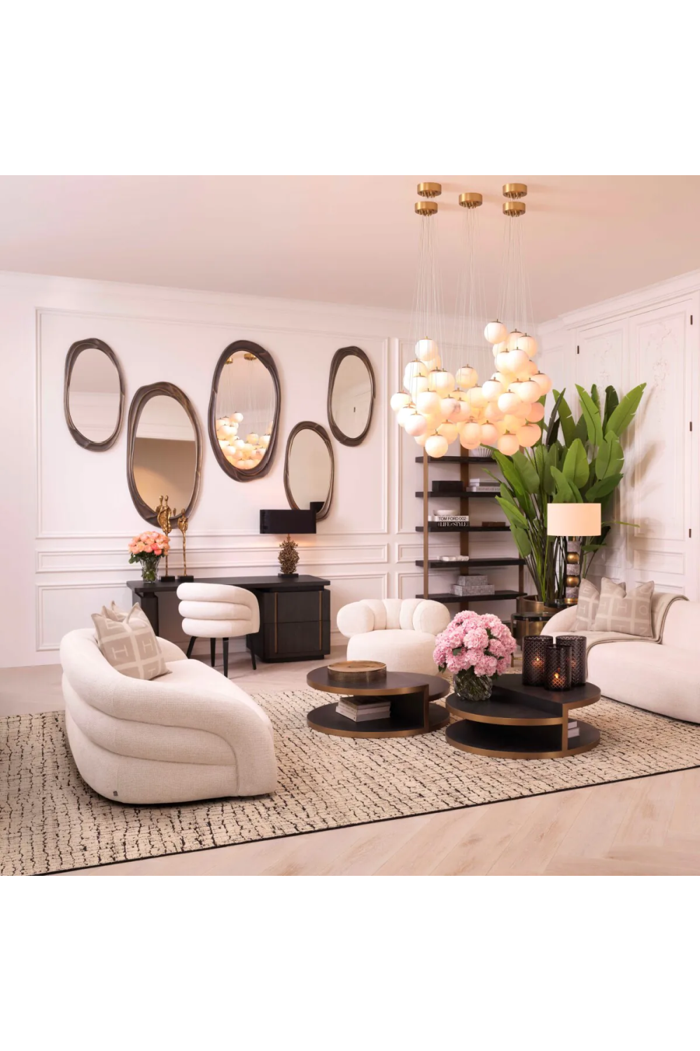 Organic Bronze Framed Mirror | Eichholtz Karma | Oroa.com