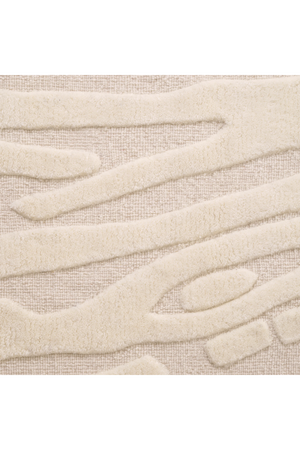 Hand-Tufted Cream Wool Carpet | Eichholtz Zenon | Oroa.com