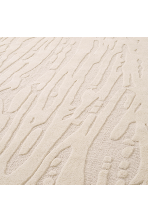 Hand-Tufted Cream Wool Carpet | Eichholtz Zenon | Oroa.com