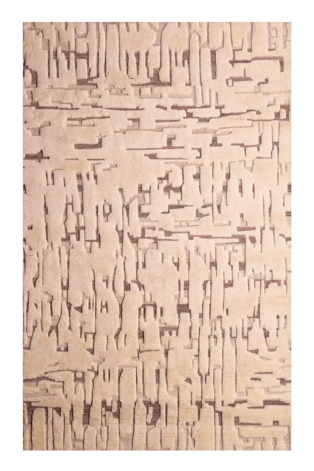 Knotted Cream Wool Carpet | Eichholtz Eminence | Oroa.com