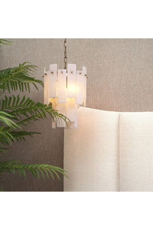 Alabaster Sheet Chandelier | Eichholtz Acevedo | Oroa.com