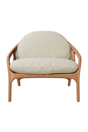 Teak Outdoor Lounge Chair | Morpho By Tomorrowland Vime | Oroa.com