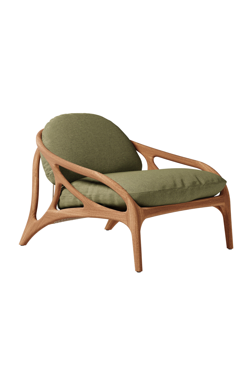 Teak Outdoor Lounge Chair | Morpho By Tomorrowland Vime | Oroa.com