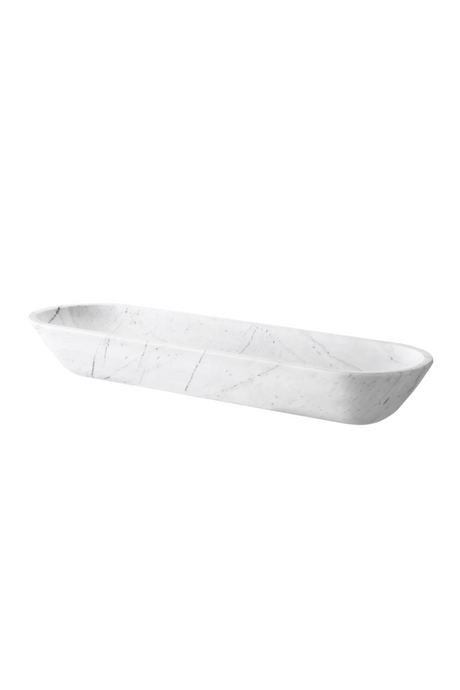 Solid White Marble Bowl | Eichholtz Hulton | Oroa.com