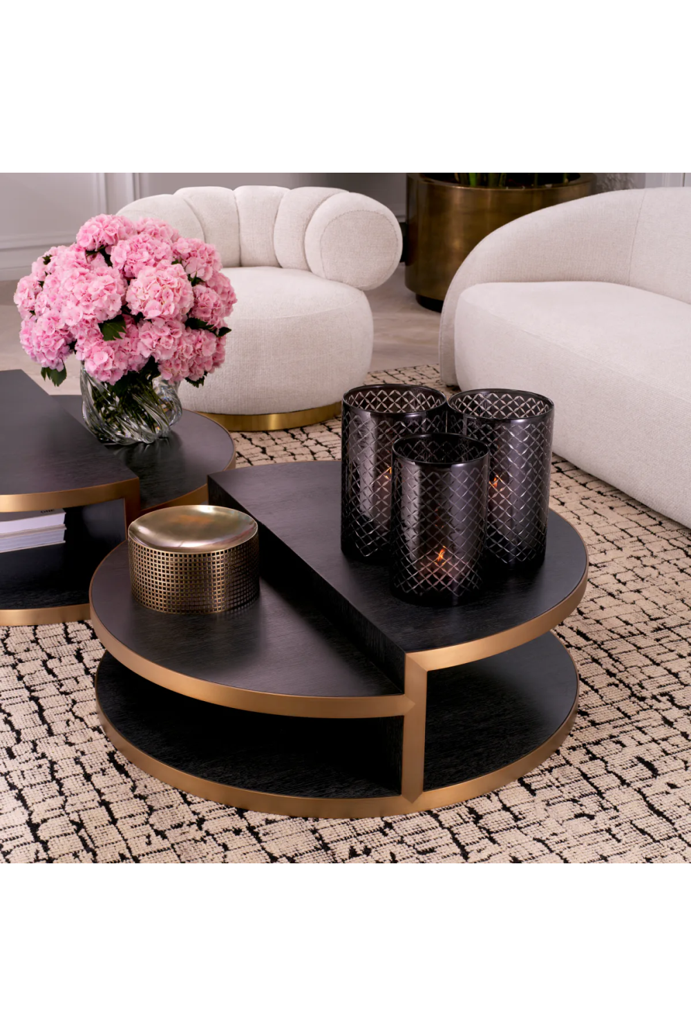 Vintage Brass Latticed Bowl | Eichholtz Sterling | Oroa.com