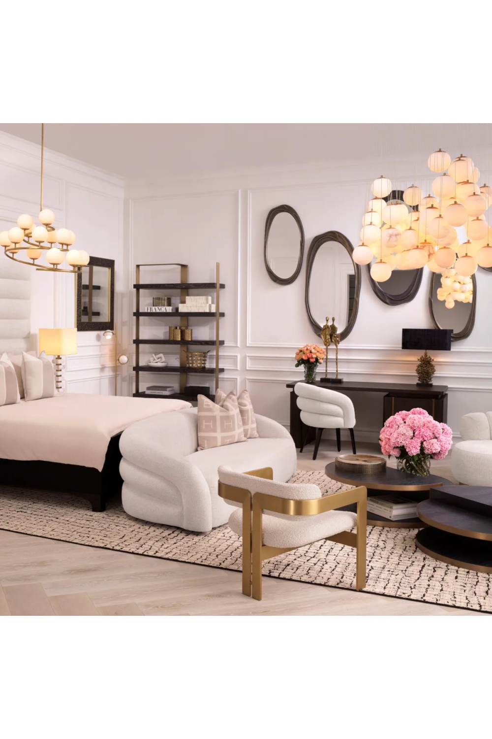 Vintage Brass Latticed Bowl | Eichholtz Sterling | Oroa.com