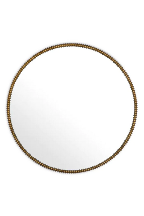Round Vintage Brass Mirror | Eichholtz Vezzola | Oroa.com