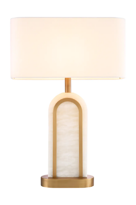 Arc Alabaster Table Lamp | Eichholtz Palladio | Oroa.com