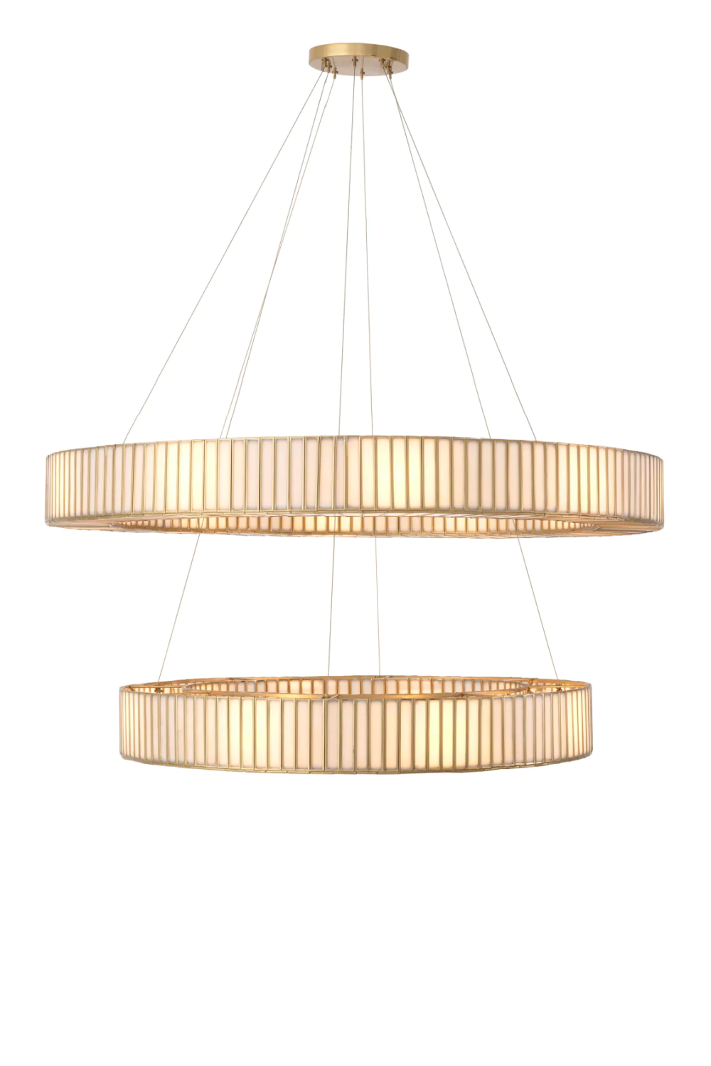 Circular Glass Panes Chandelier | Eichholtz Monari | Oroa.com