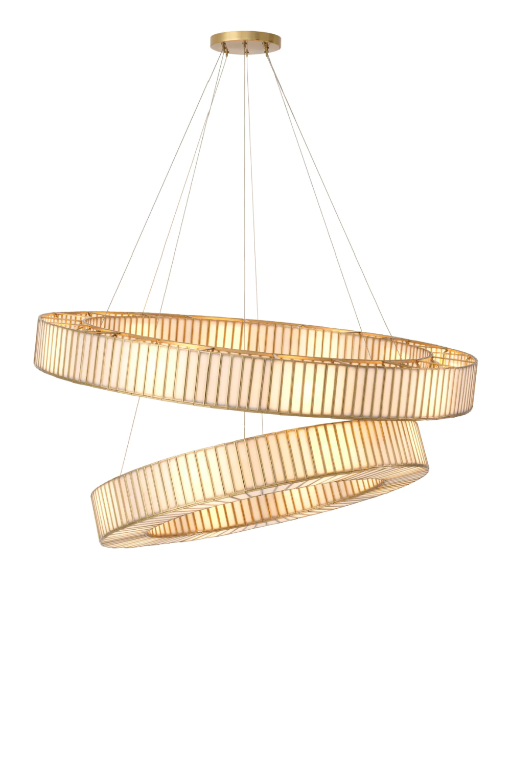 Circular Glass Panes Chandelier | Eichholtz Monari | Oroa.com