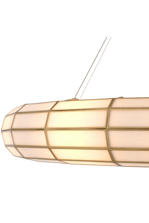 Glass Panels Round Chandelier | Eichholtz Ronco