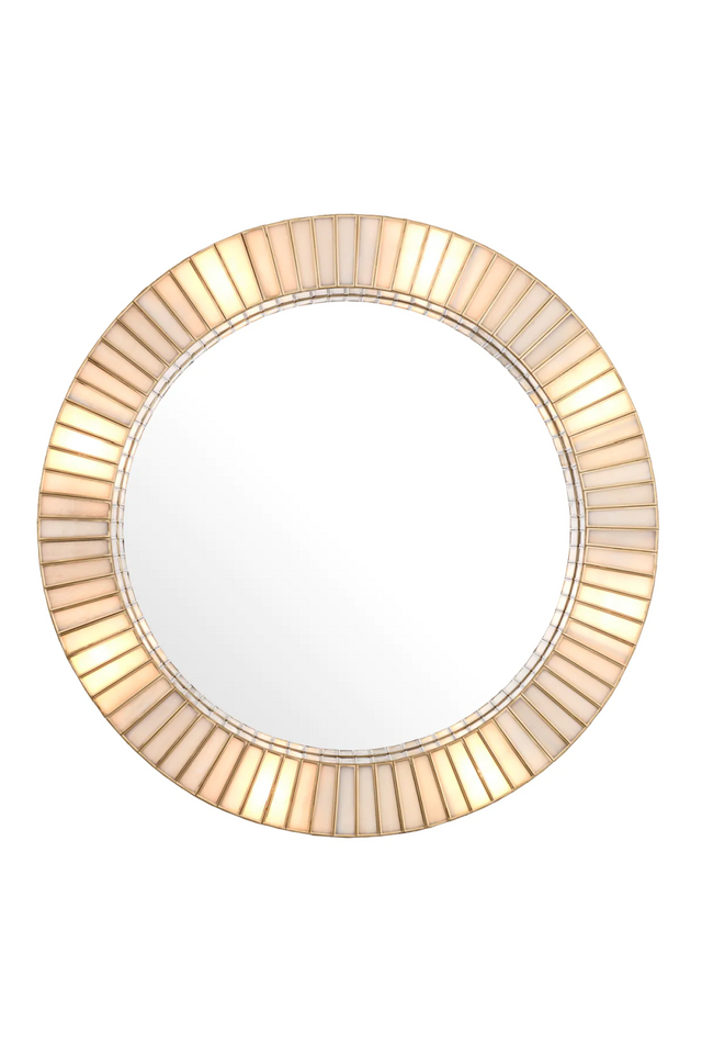 Antique Brass Artisan Mirror | Mirror Monari | Oroa.com