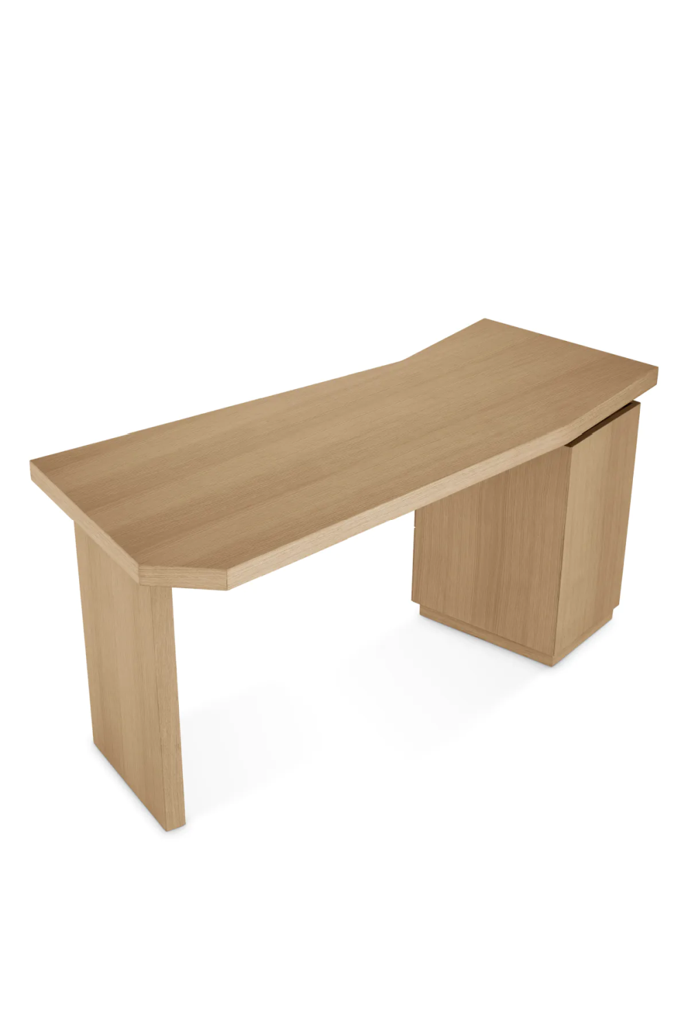 Natural Oak 3-Drawer Desk | Eichholtz Sarah | Oroa.com