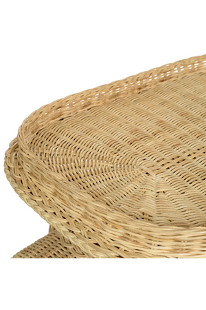 Rattan Sculptural Side Table | Eichholtz Elephant | Oroa.com