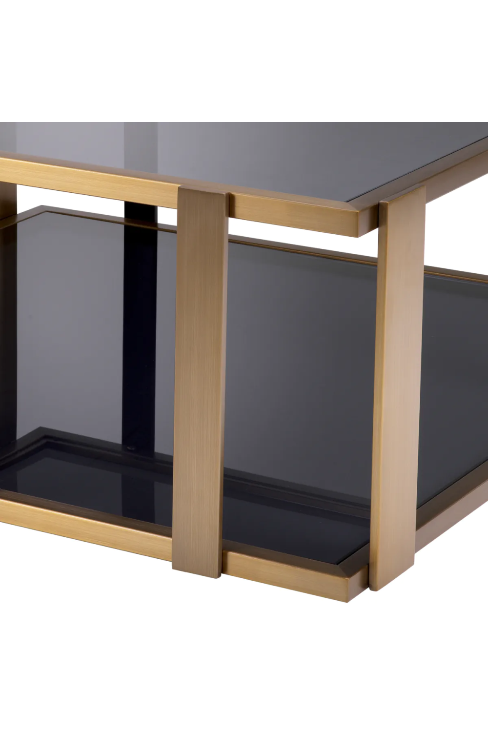 Square Black Glass Coffee Table | Eichholtz Clio | Oroa.com