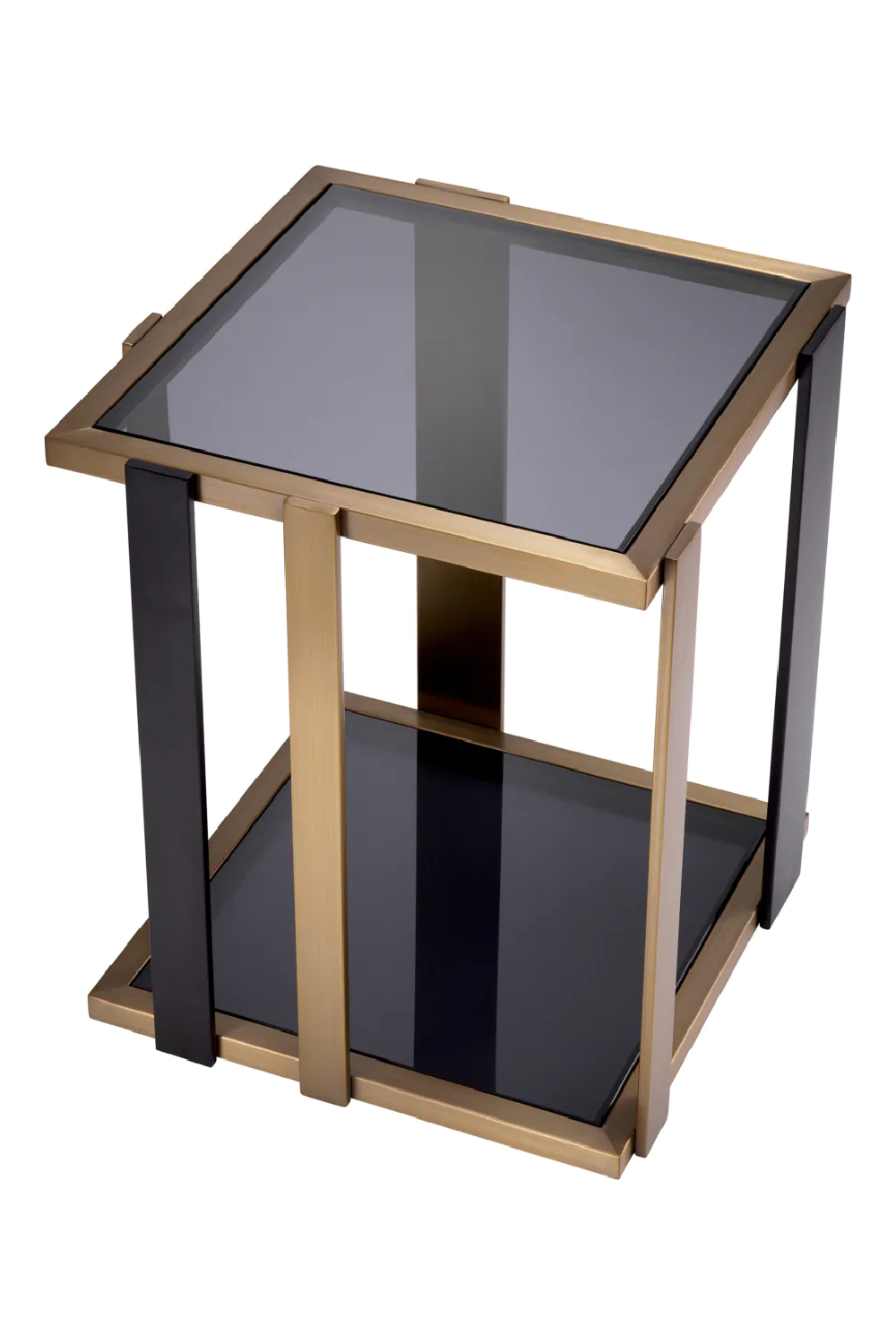 Black Glass Side Table | Eichholtz Billinghurst | Oroa.com