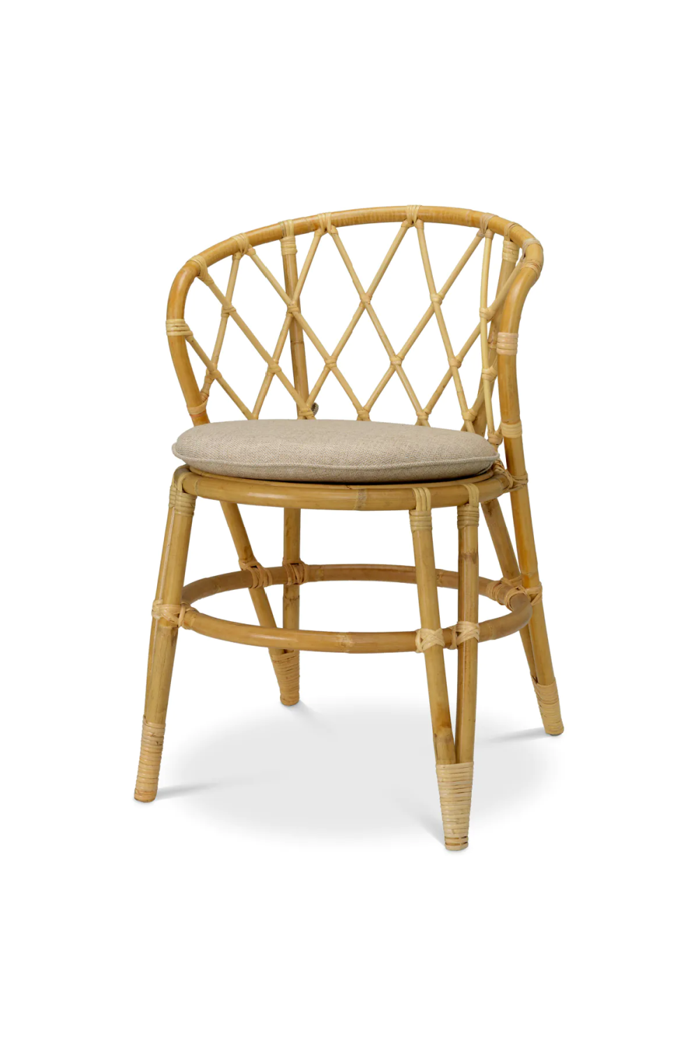 Woven Rattan Dining Chair | Eichholtz Alvaro | Oroatrade.com