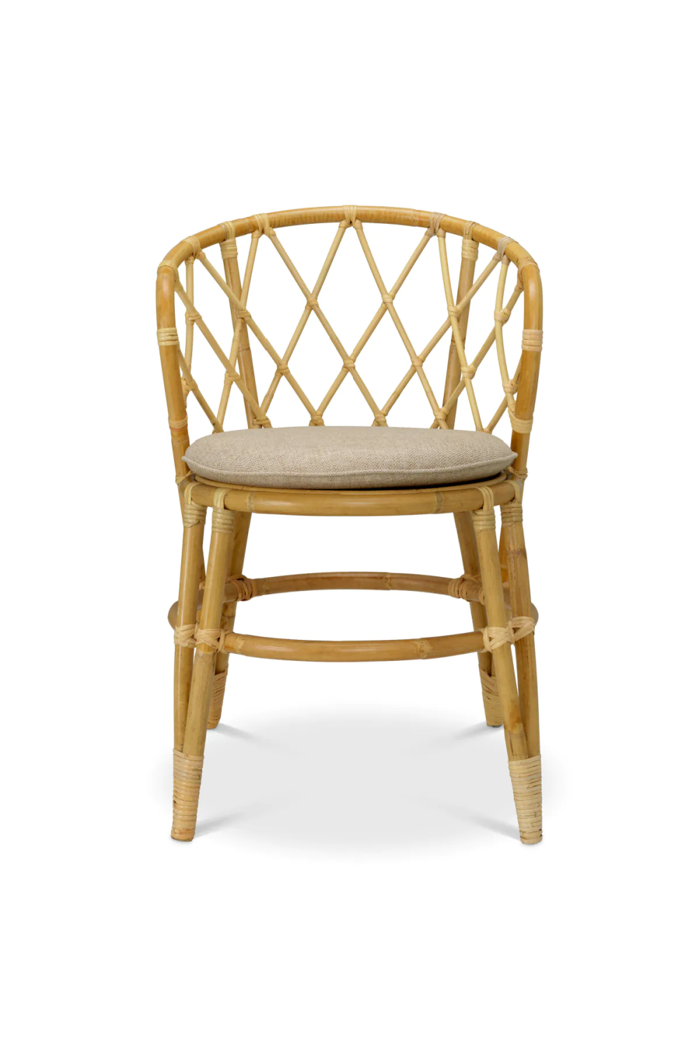 Woven Rattan Dining Chair | Eichholtz Alvaro | Oroatrade.com