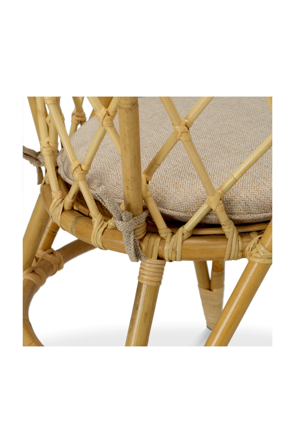 Woven Rattan Dining Chair | Eichholtz Alvaro | Oroatrade.com