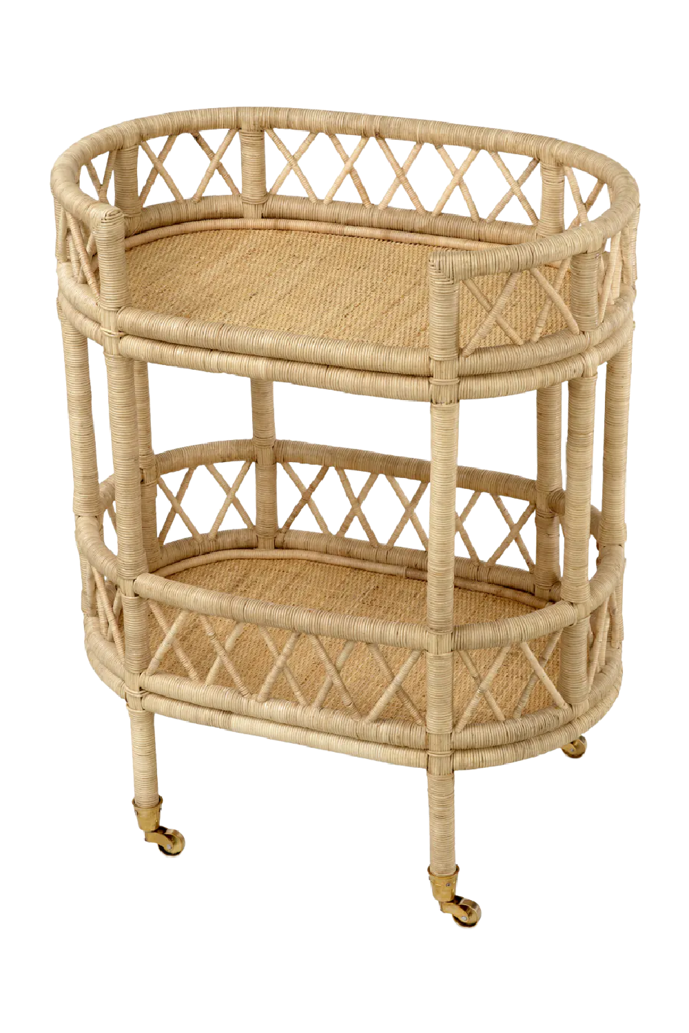 Natural Rattan Trolley | Eichholtz Dorini | Oroa.com