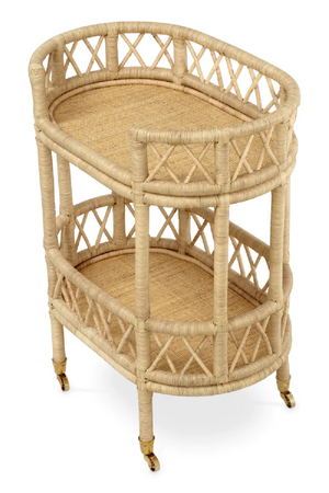 Natural Rattan Trolley | Eichholtz Dorini | Oroa.com