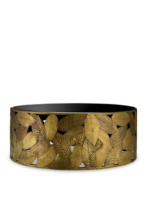 Black Beveled Glass Coffee Table | Eichholtz Botanico | Oroa.com