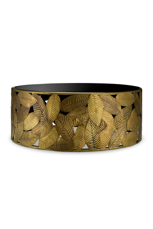 Black Beveled Glass Coffee Table | Eichholtz Botanico | Oroa.com