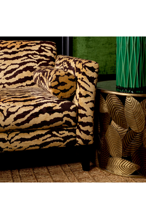 Black Beveled Glass Side Table | Eichholtz Botanico | Oroa.com