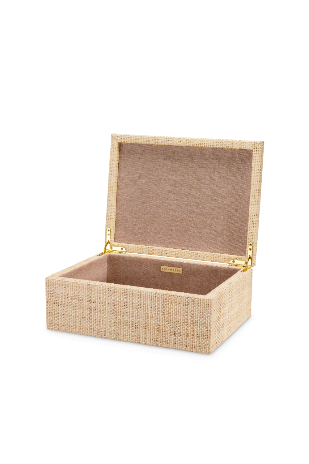 Handwoven Natural Raffia Box | Eichholtz Cadiz | Oroa.com