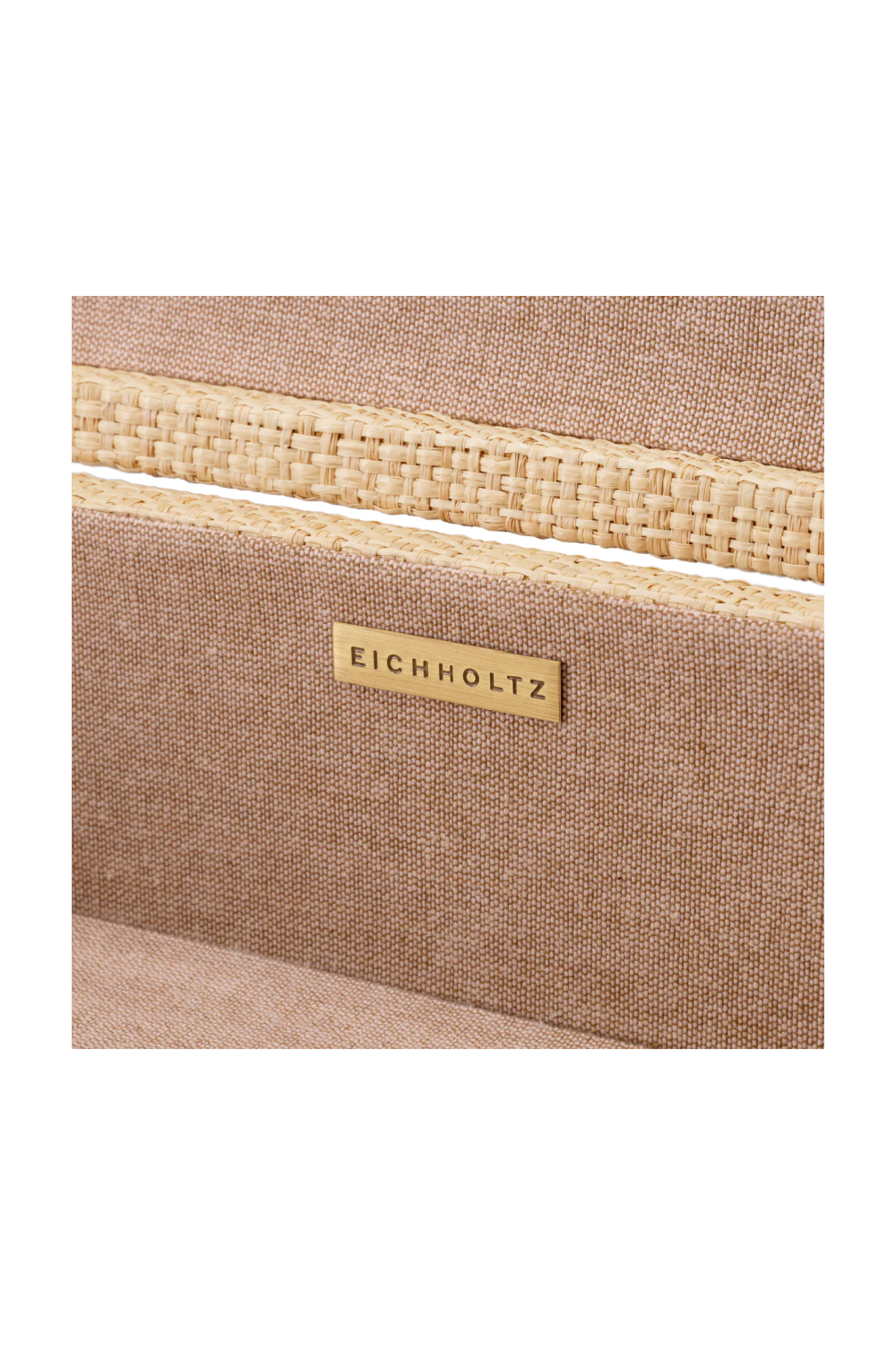 Handwoven Natural Raffia Box | Eichholtz Cadiz | Oroa.com