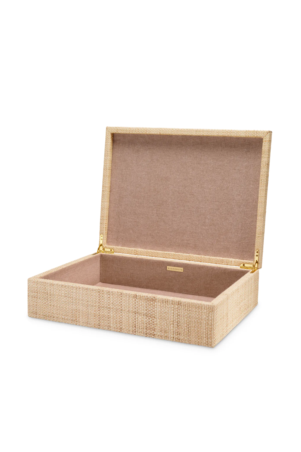 Handwoven Natural Raffia Box | Eichholtz Cadiz | Oroa.com