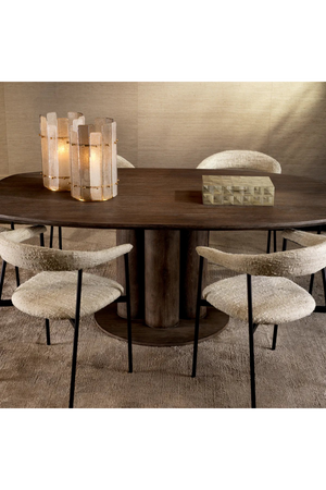 Wooden Oval Dining Table | Eichholtz Westwood | Oroa.com