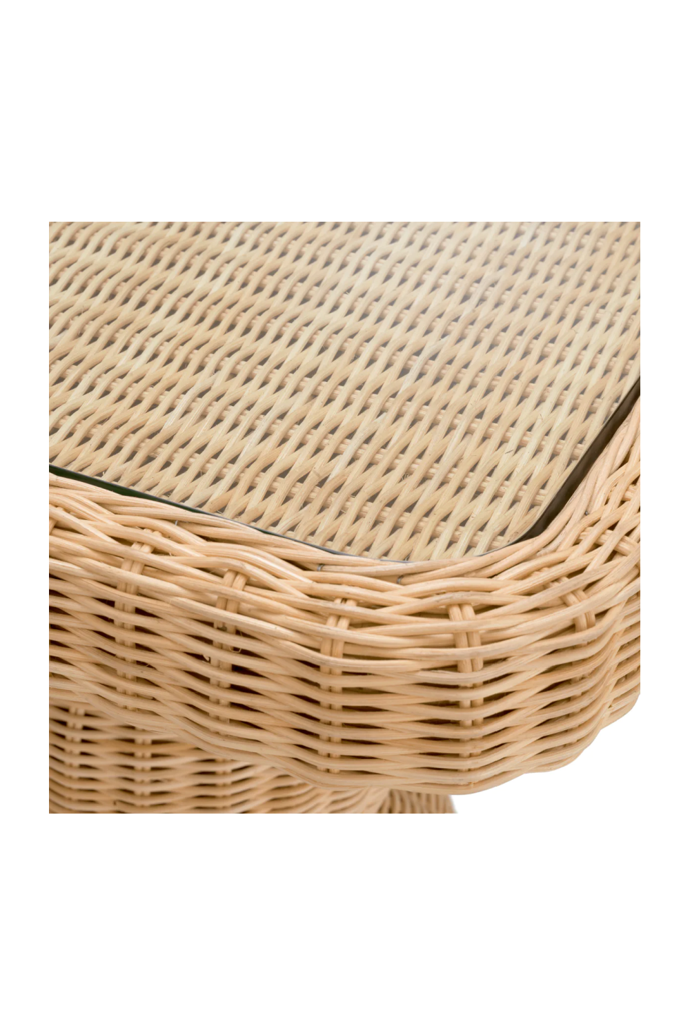 Natural Rattan Side Table | Eichholtz Tiago | Oroa.com