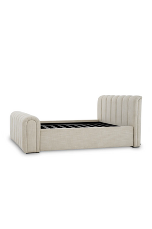 Beige Upholstered Bed Frame | Eichholtz Kayden | Oroa.com