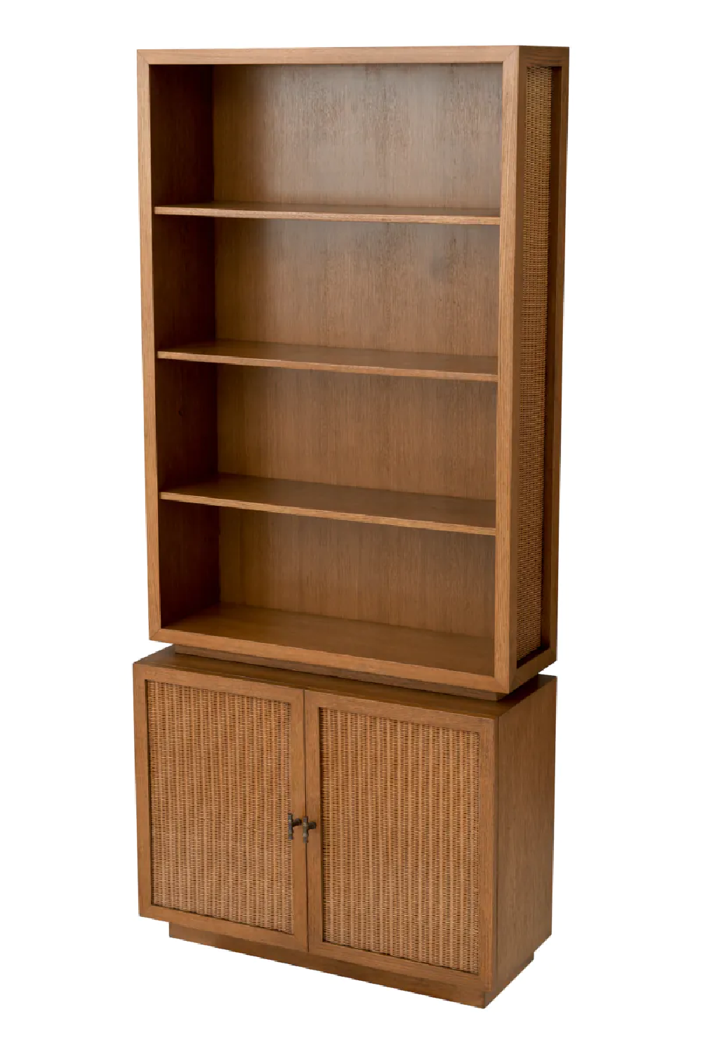 Rattan Door Oak Cabinet | Eichholtz Borchard | Oroa.com