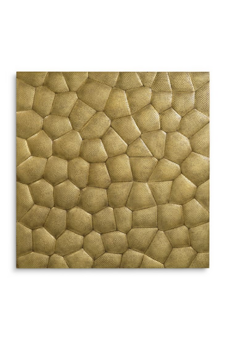 Vintage Brass Snakeskin Wall Object | Eichholtz Maximus | Oroa.com