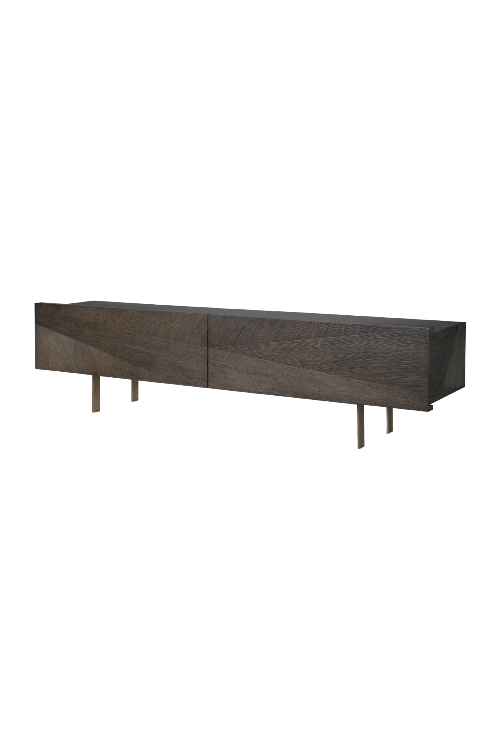 Mocha Oak 2-Drawer TV Cabinet | Eichholtz San Martin | Oroa.com